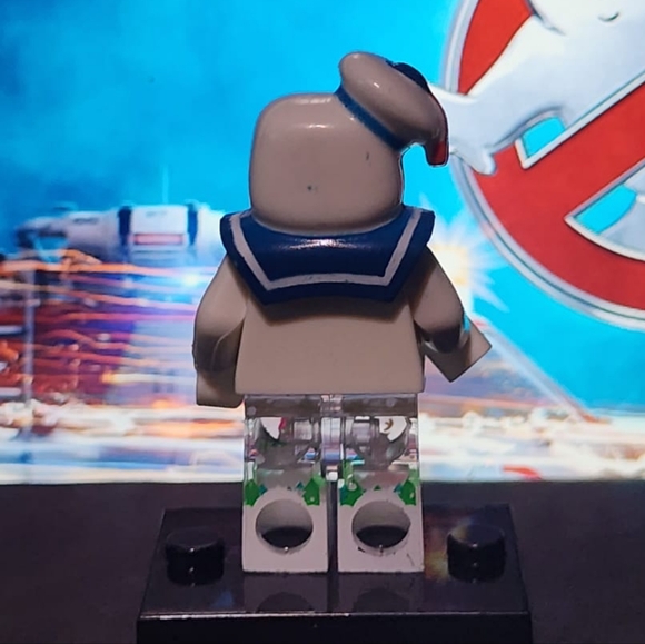 Custom Lego Compatible Holiday Stay Puft Minifig Ghostbusters Marshmello M6 - Picture 3 of 4